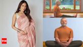 Rakul Preet Singh thanks PM Modi for endorsing Bhadrasana on Yoga Day, urges all to 'Start Their Journey' | Hindi Movie News - Times of India