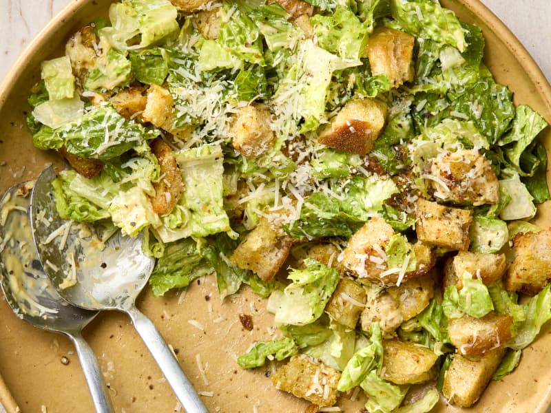 My Homemade Caesar Salad Will Make You Ditch the Bagged Kit Forever