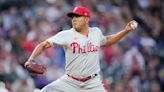 Suárez uneven in return, Phillies top Rockies 7-4 as Feltner exits after liner to head