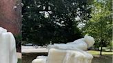 Wax statue of Abraham Lincoln melts in US heatwave; picture goes viral