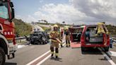 Dos muertos y dos heridos críticos en un choque en la C-37 a la altura de Castellfollit del Boix