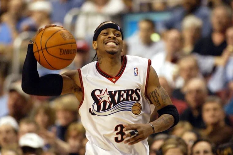 From the crossover to the step over, here are our Top 10 Allen Iverson moments with the Sixers