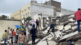 5-Storey Building Collapses In Surat After Heavy Rainfall, 15 Injured | VIDEO