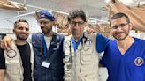 Atendían a oleadas de heridos en Gaza, y luego un ataque israelí atrapó a los médicos extranjeros
