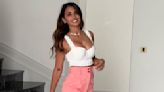 Antonela Roccuzzo lució un look total pink en un evento donde se robó todas las miradas