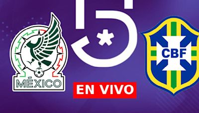 Canal 5 EN VIVO - dónde ver partido México vs. Brasil por TV y Online