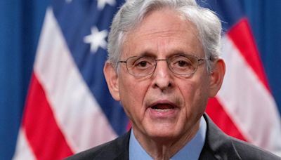 ‘I will not be intimidated’: Attorney General Merrick Garland to slam attacks against Justice Department