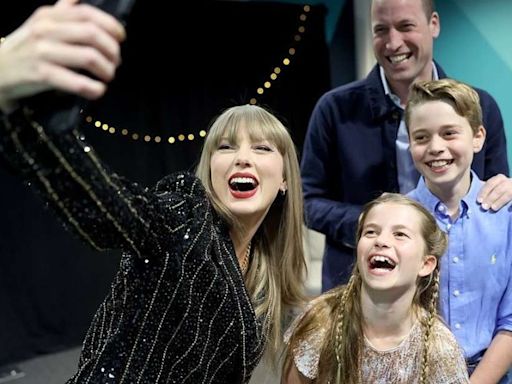 Príncipe William comemora aniversário com os filhos no show de Taylor Swift em Londres