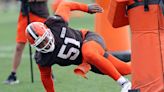 Browns defensive tackle Mike Hall Jr., signs his rookie contract; their No. 54 pick in the 2nd round of the NFL Draft