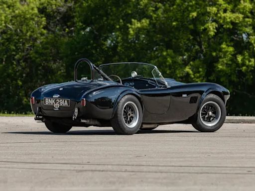 Steve McQueen's 1963 Shelby 289 Cobra Roadster Set for Auction at Mecum