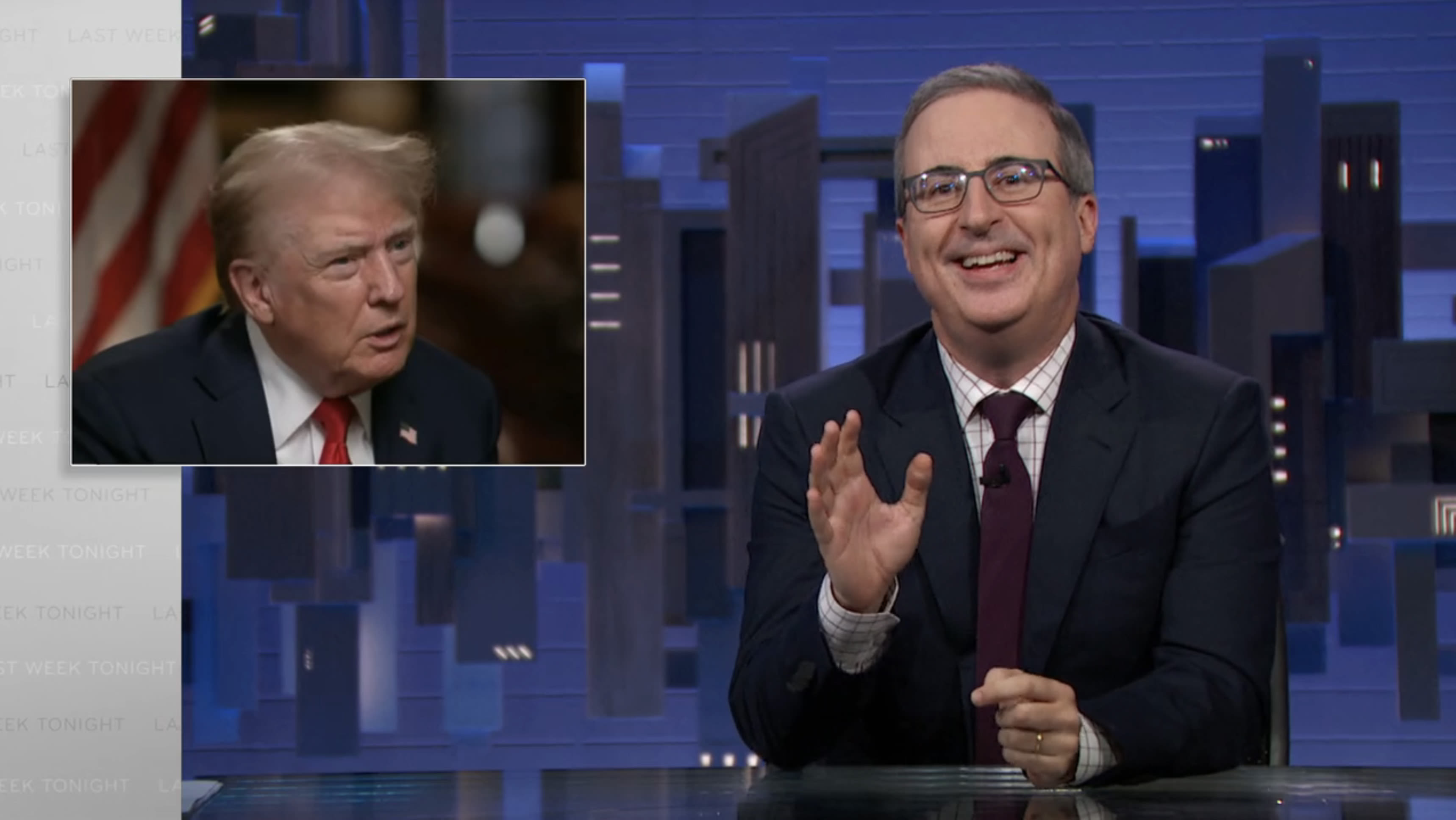 ...Last Week Tonight’: John Oliver Says He “Didn’t Know” Donald Trump Was Christian Following Olympic Opening Ceremony Response...