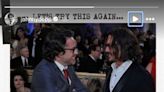 Johnny Depp deletes photoshopped image of himself with Robert Downey Jr. after Oscars