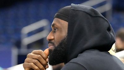 LeBron James sigue con su tour paternal y se fue a ver a su hijo Bryce