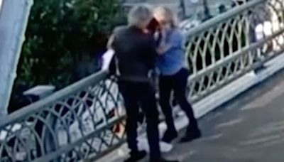 Jon Bon Jovi Helps Talk Woman Off Bridge Ledge And Gives Her A Hug