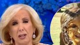 Indignación: destrozaron la estatua de Mirtha Legrand en Villa Cañás