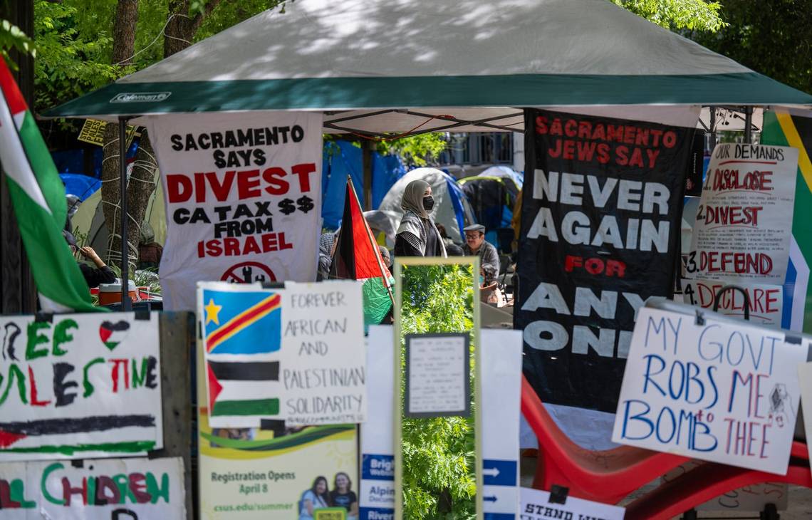 California Gov. Gavin Newsom says he’s ‘against divestment’ after Sac State changes policy language