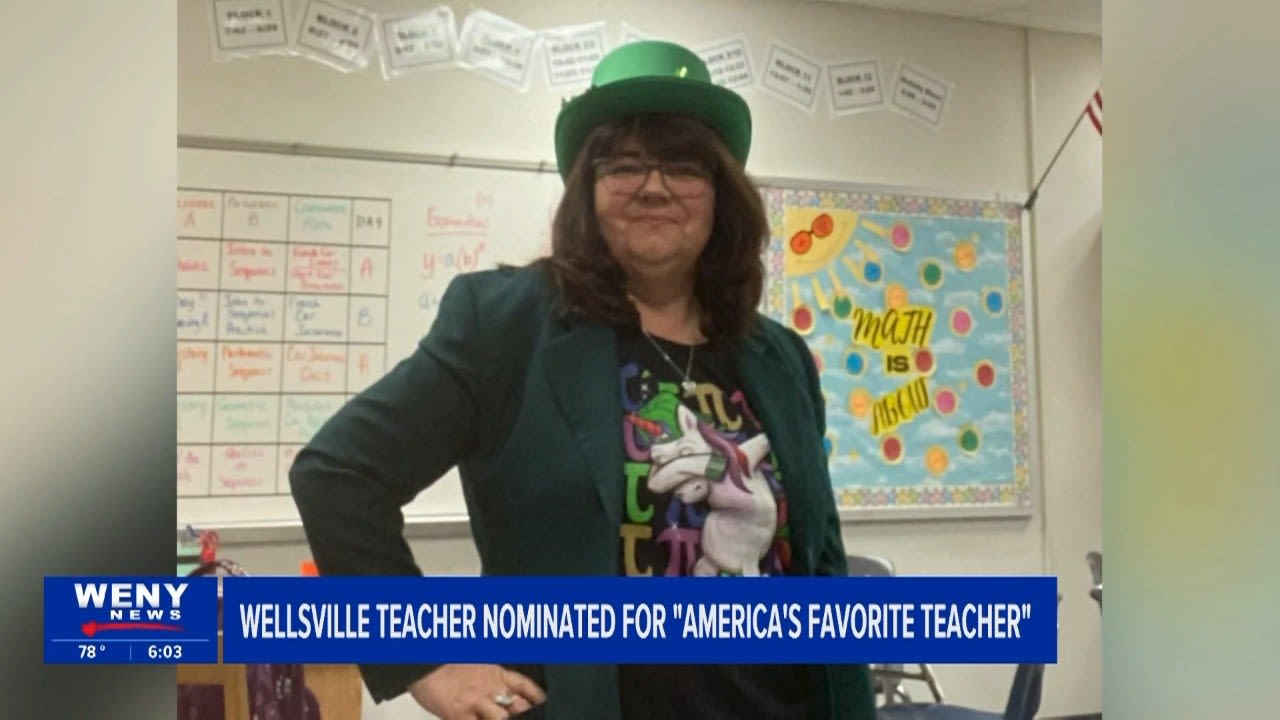 Wellsville mathematics teacher nominated for