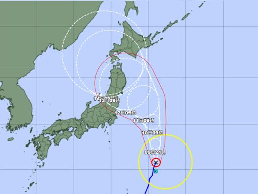 赴日小心！瑪莉亞颱風轉彎直撲日本 這兩天恐登陸東北、北海道