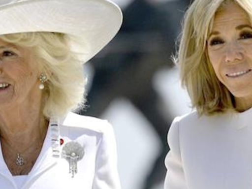 Queen Camilla's Awkward Moment with French First Lady - E! Online