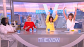 The View hosts dance and sing after learning Tucker Carlson is leaving Fox News