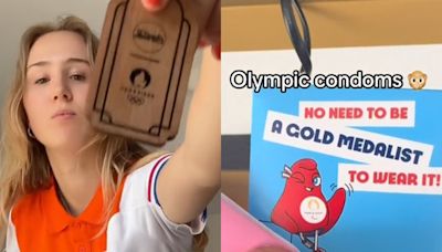 2024 Olympics: See Athletes Unwrap Condoms Stocked in Olympic Village