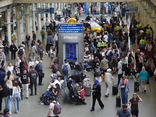 Eurostar disruption continues amid rail vandalism ahead of Olympics