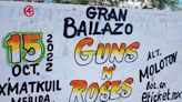 Rótulos en bardas, un arte urbano que hasta los Guns N' Roses saben apreciar