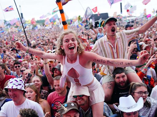 Glastonbury clean up to begin as thousands of revellers head home