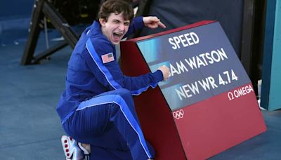 Southlake’s Sam Watson breaks world record in speed climbing but misses out on gold medal