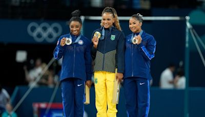 Rebecca Andrade, Simone Biles and Jordan Chiles showcase Black woman power at 2024 Olympics