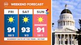 90 degree temperatures on the way for Mother’s Day weekend in Northern California