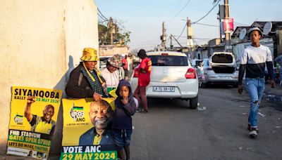 South Africans go to the polls in election seen as biggest test yet to ANC’s 30 years in power