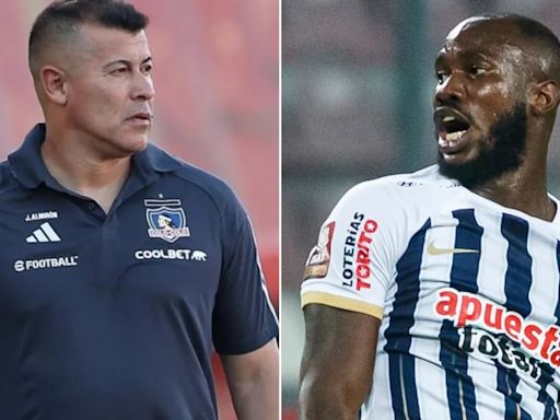 Técnico de Colo Colo confesó que baja de Cecilio Waterman en Alianza Lima cambió sus planes y no tiene once titular confirmado para Copa Libertadores