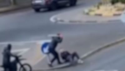 Video shows horror machete attack on young associate of John Gilligan