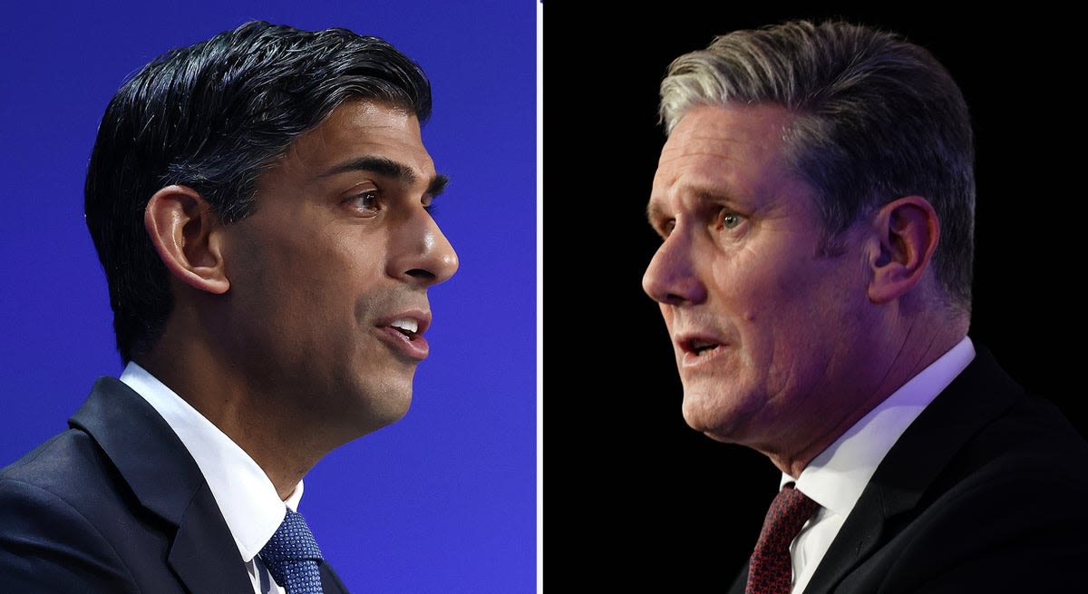 General election – latest: Sunak and Starmer agree to first head to head TV debate next week