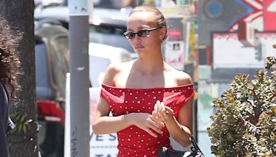 It’s the Season of the Grandma Heel and Lily-Rose Depp Is the Weathervane