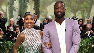 Gabrielle Union and Dwyane Wade Coordinate in Sea-Worthy Couture for Their Fifth Met Gala Together