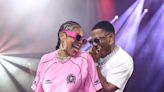 Pregnant Ashanti and Nelly Make Sweet Music Together During Party Duet