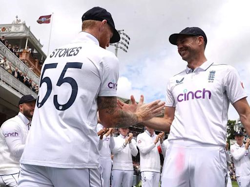 'If you give me 15 minutes ... ': Ben Stokes' emotional tribute to James Anderson | Cricket News - Times of India