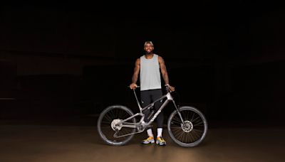 The NBA athlete loves bikes, and is launching an initiative to get more people out riding.