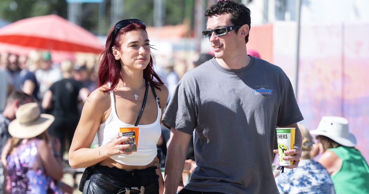 Dua Lipa Hard-Launched Her New Boyfriend at Glastonbury