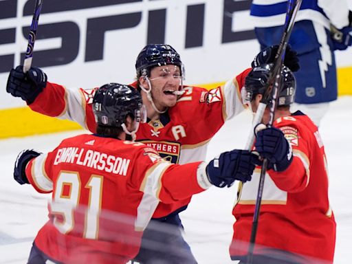 Florida Panthers march on in NHL playoffs after long-awaited series win against Tampa Bay Lightning