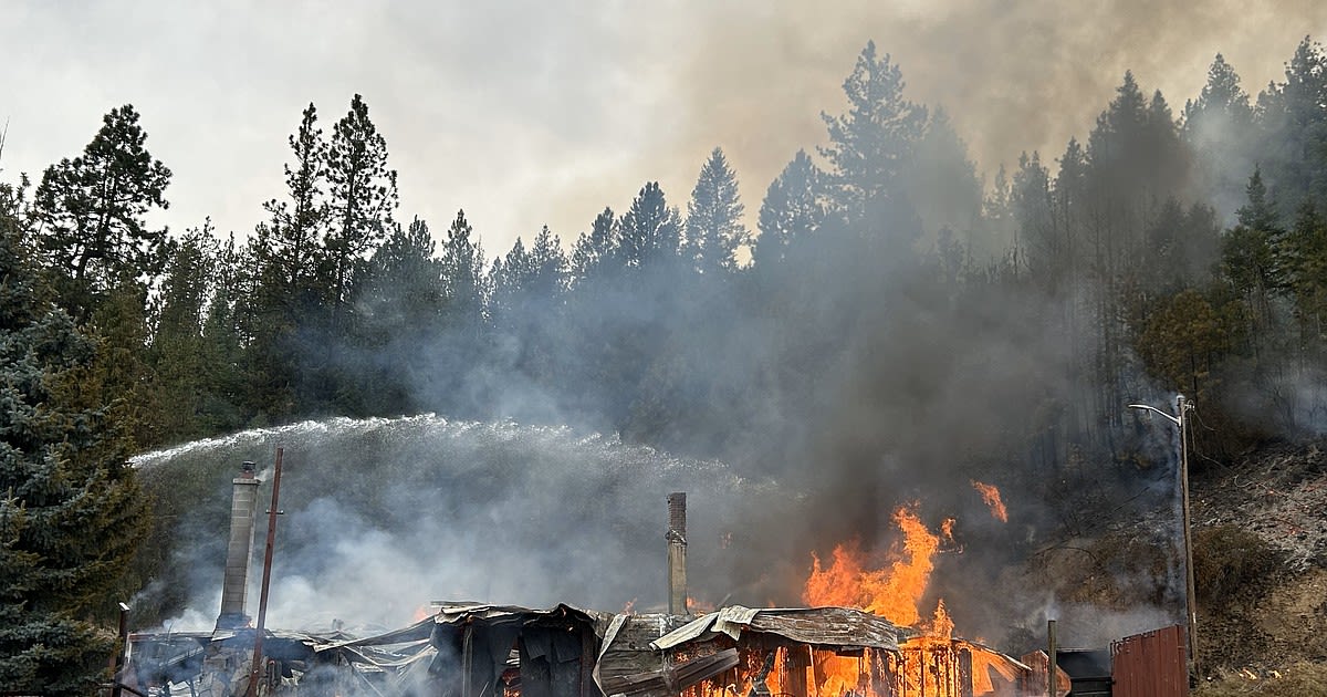 Fire destroys historic Wolf Lodge Steakhouse in Coeur d'Alene