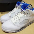 NIKE AIR JORDAN V 5 RETRO STEALTH 2.0 AJ5流川楓白灰藍飛人 DD0587-140