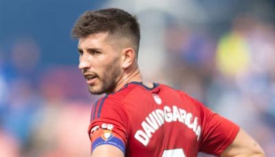 La lesión de David García asusta a Osasuna