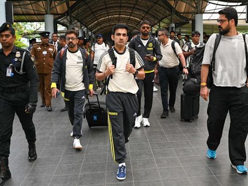 New coach Gautam Gambhir all smiles as India undergo training session in Sri Lanka