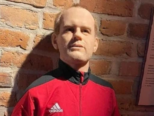 Waxwork of famous British sportsman leaves people baffled