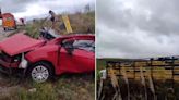 Carro bate contra caminhão e acidente deixa três mortos no Sul do Paraná