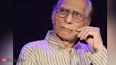 Kannada producer & theatre personality Sadananda Suvarna does at 92 - The Economic Times