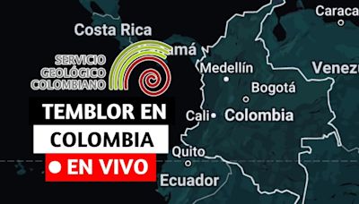 Temblor en Colombia hoy, viernes 19 de julio - hora exacta, magnitud y epicentro vía SGC